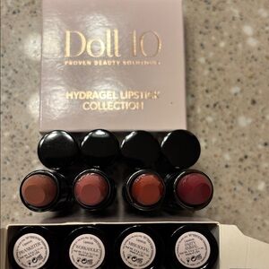 Doll 10 Hydragel Lipstick. *Miss Social*Prankster*Workaholic*Party Animal